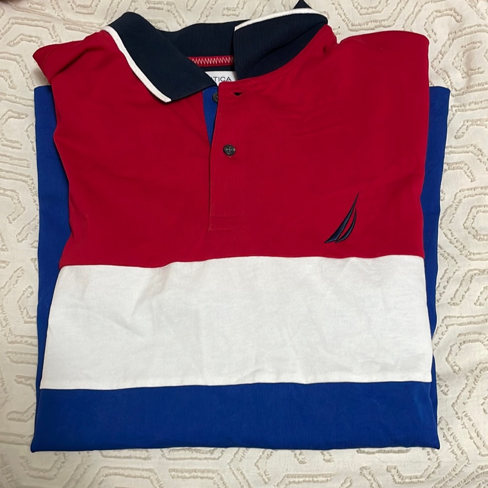 Nautica Polo Shirt Size XL